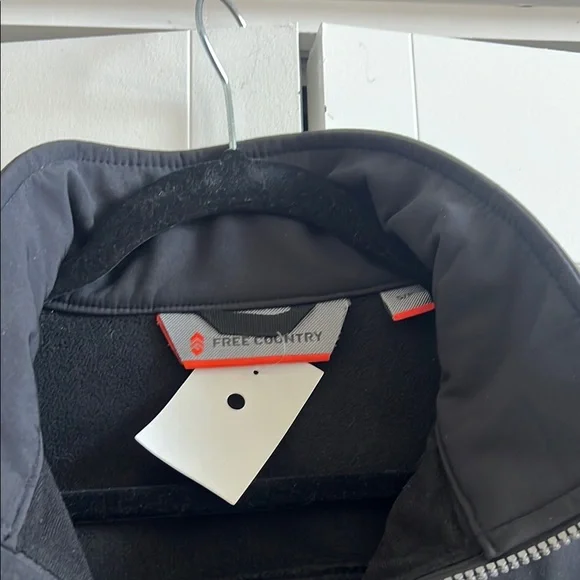 Free Country Black Performance Jacket Softshell - Picture 2 of 5